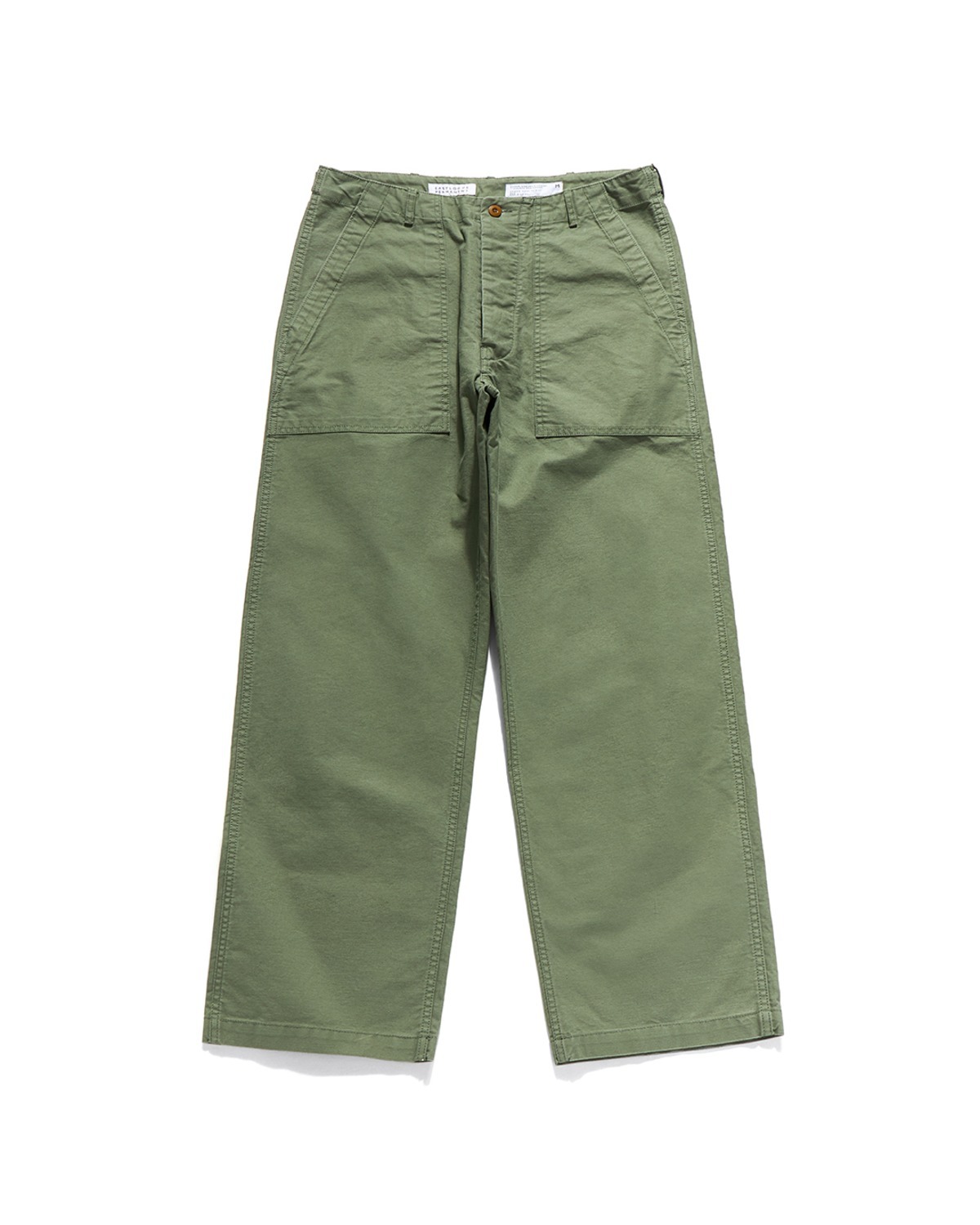 Eastlogue FATIGUE PANTS_LOT.025 / OLIVE BACKSATIN