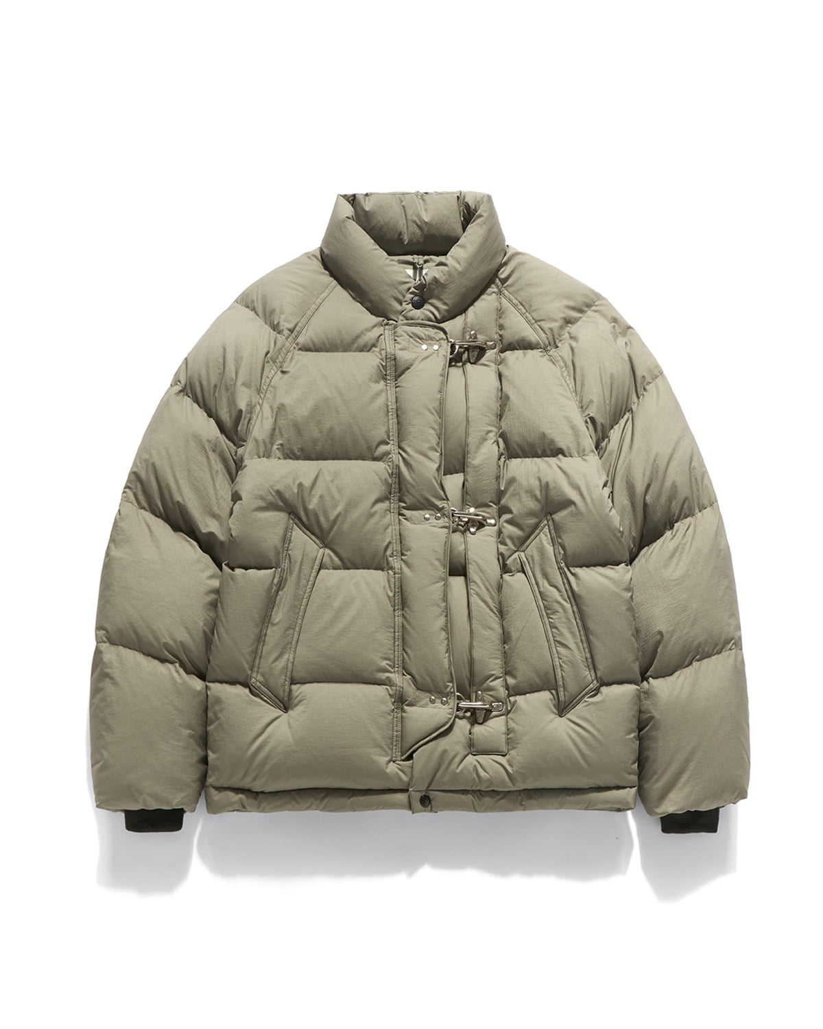 FIREMAN PUFFER DOWN JUMPER / SAND BEIGE