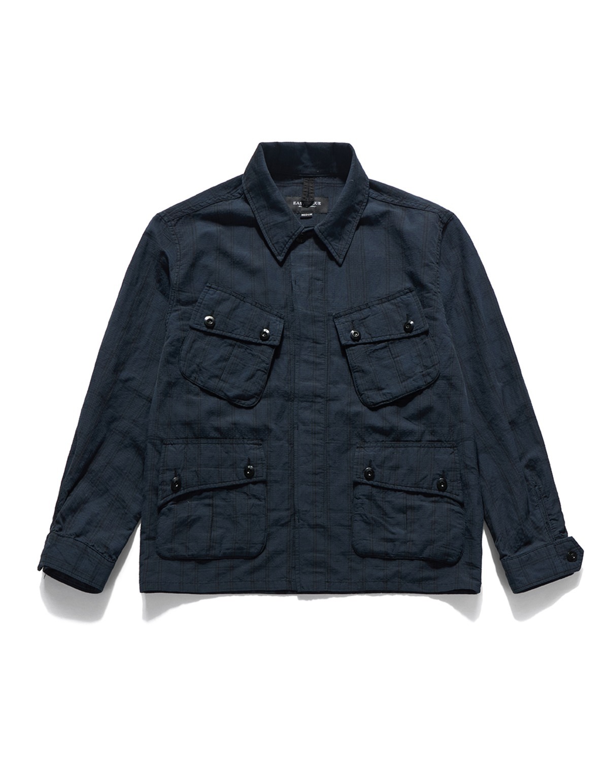 JUNGLE FATIGUE JACKET / VINTAGE BLACK LINEN - EASTLOGUE