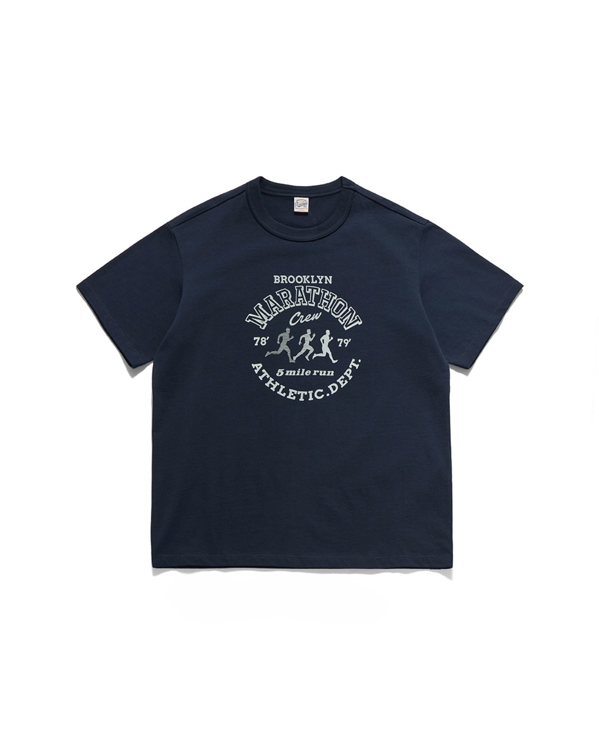 Eastlogue BROOKLYN MARATHON T-SHIRTS / NAVY