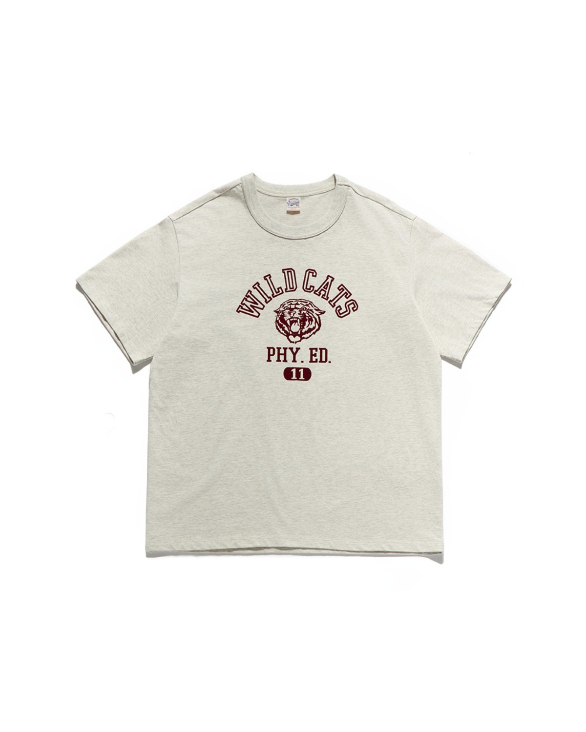 Eastlogue UNIVERSITY WILD CATS T-SHIRTS / OATMEAL