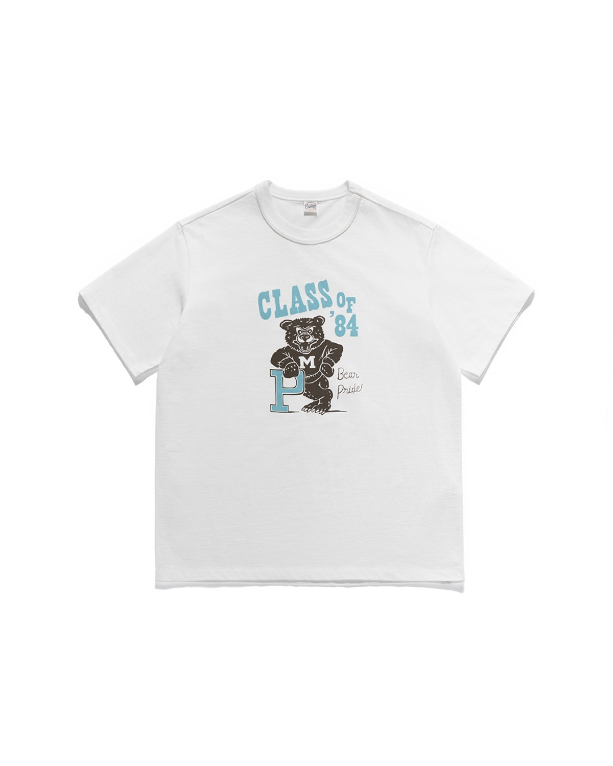 Eastlogue UNIVERSITY BEAR T-SHIRTS / OFF WHITE
