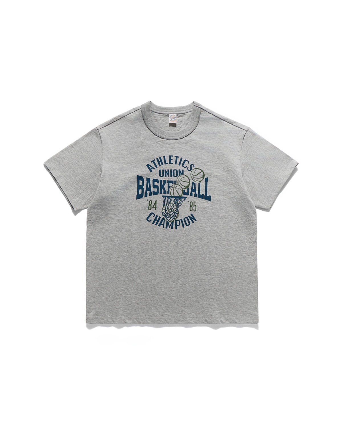 Eastlogue ATHLETICS BASKETBALL T-SHIRTS / MELANGE GREY