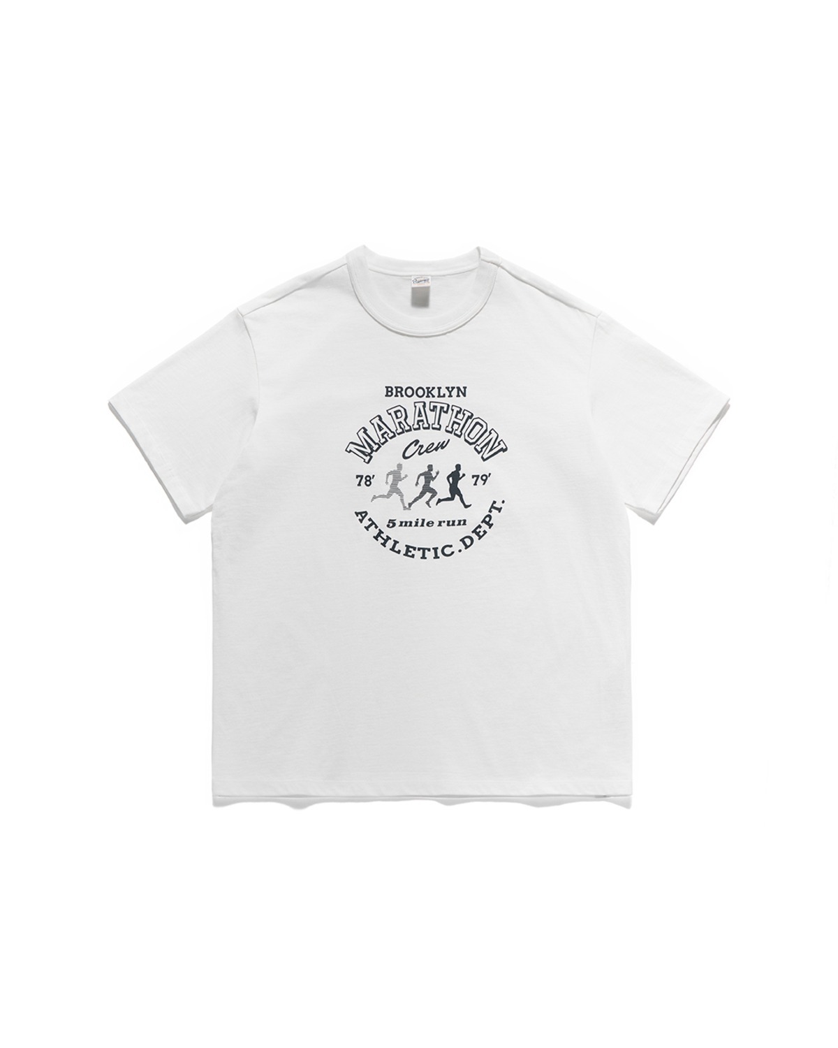 Eastlogue BROOKLYN MARATHON T-SHIRTS / OFF WHITE