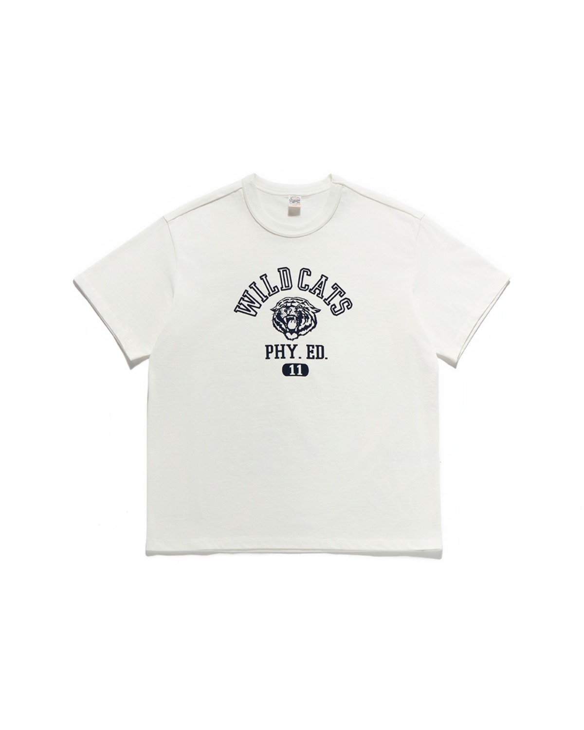 Eastlogue UNIVERSITY WILD CATS T-SHIRTS / OFF WHITE