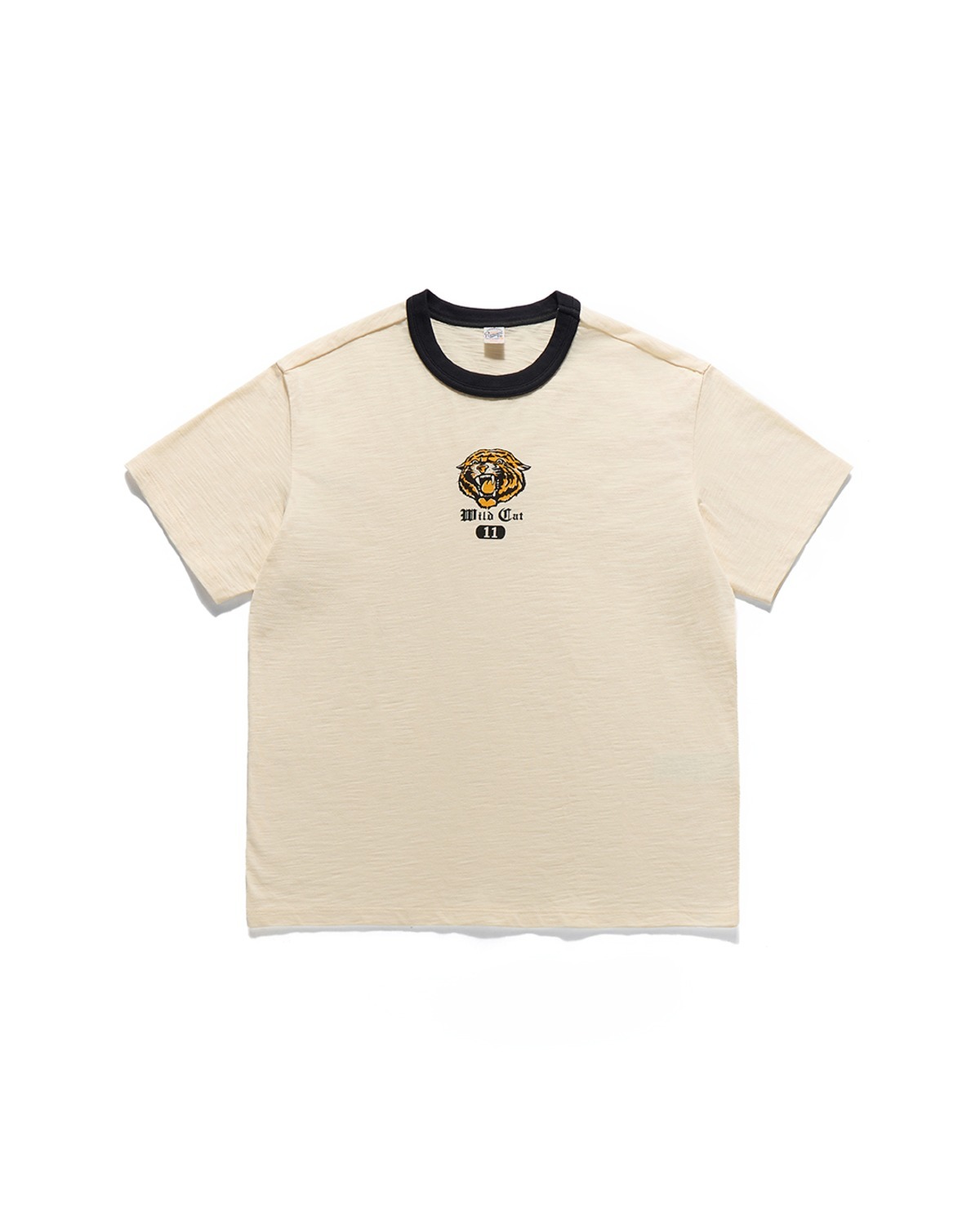 Eastlogue WILD CAT SYMBOL T-SHIRTS / BLACK RINGER