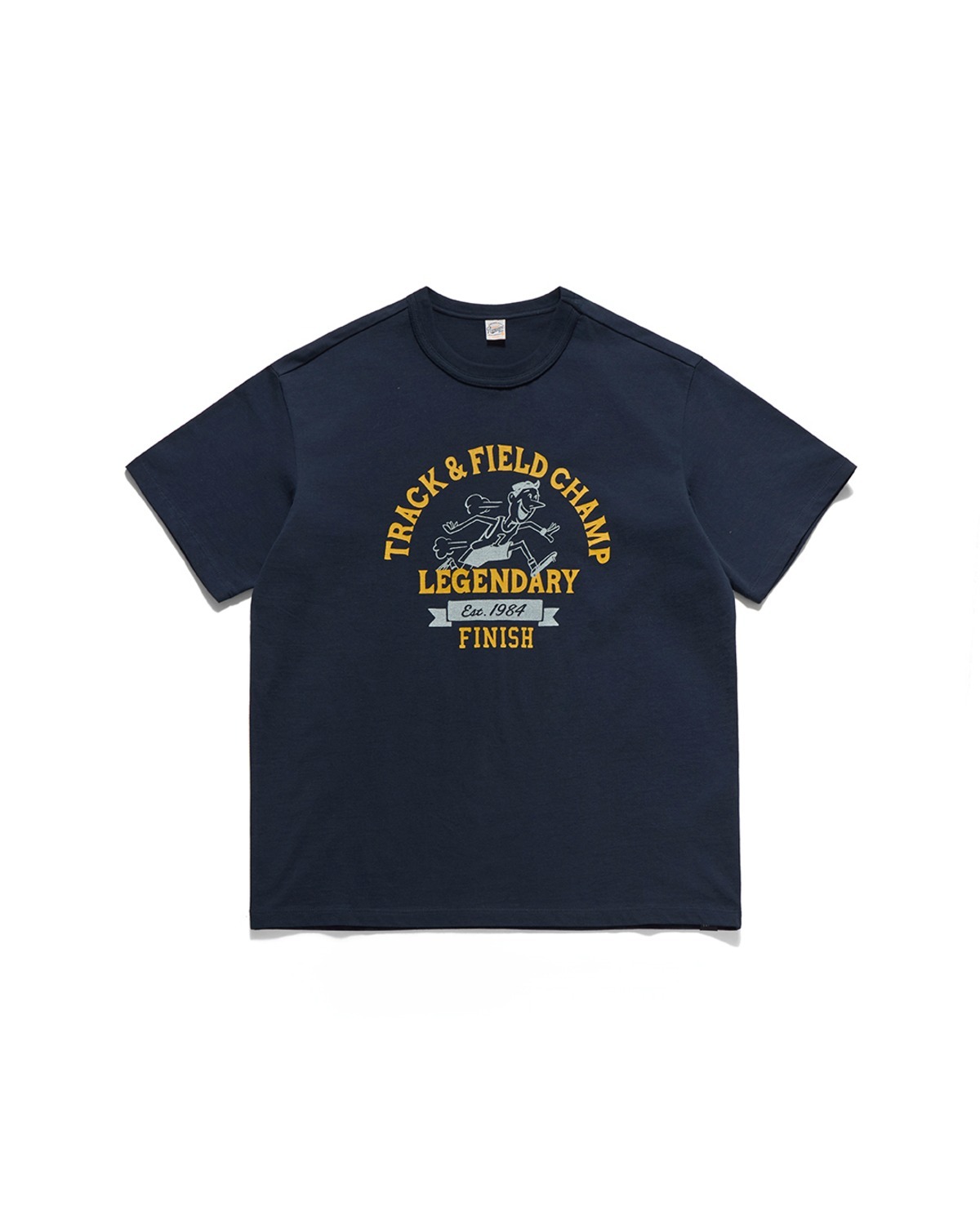 Eastlogue TRACK & FIELD CHAMP T-SHIRTS / NAVY