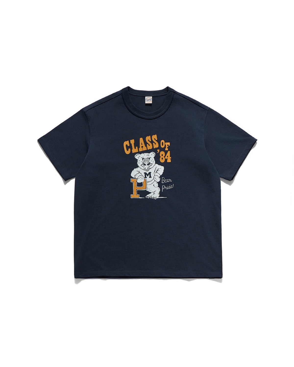 Eastlogue UNIVERSITY BEAR T-SHIRTS / NAVY