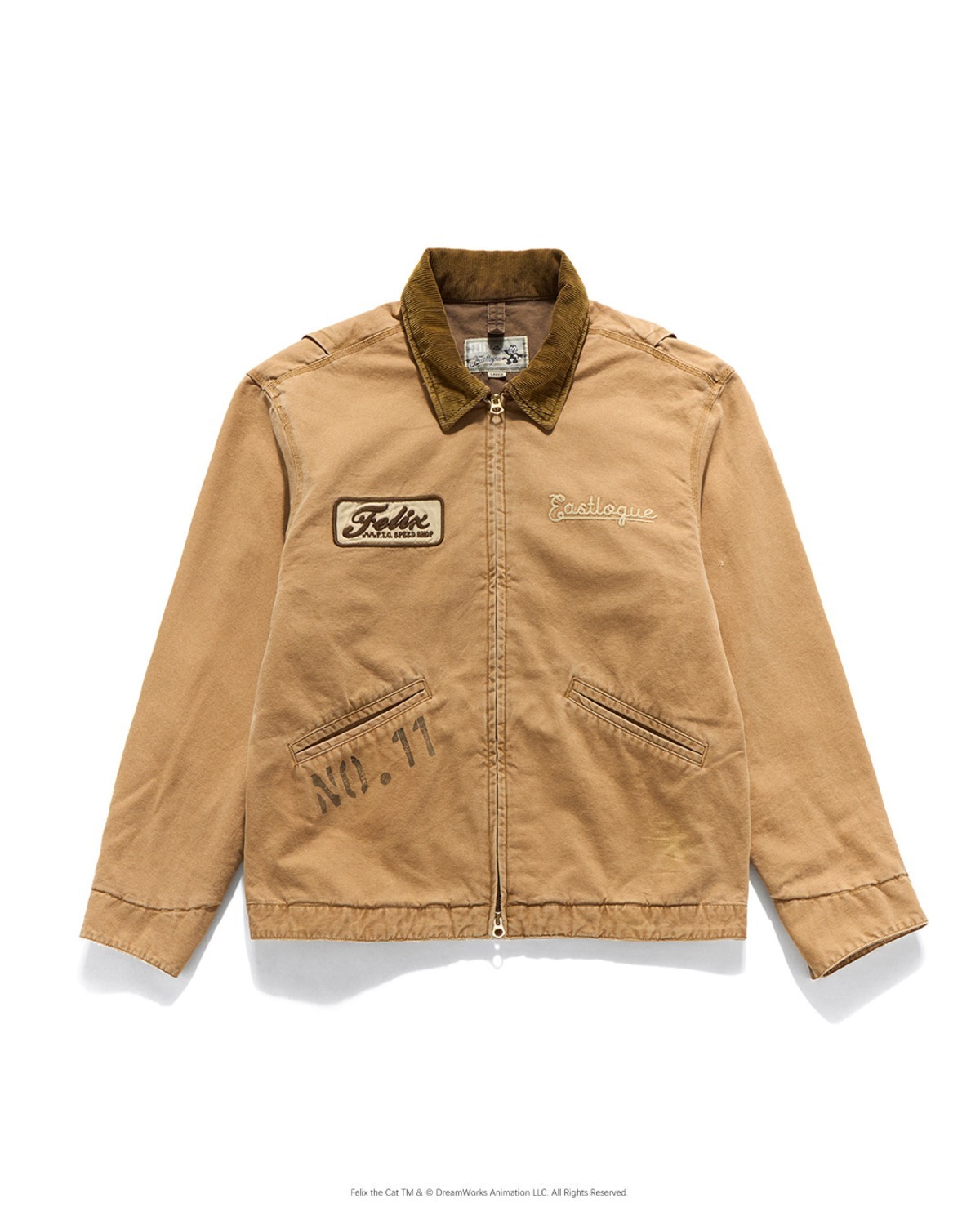 Eastlogue FELIX IRONWORKER RUGGED JACKET / VINTAGE BROWN