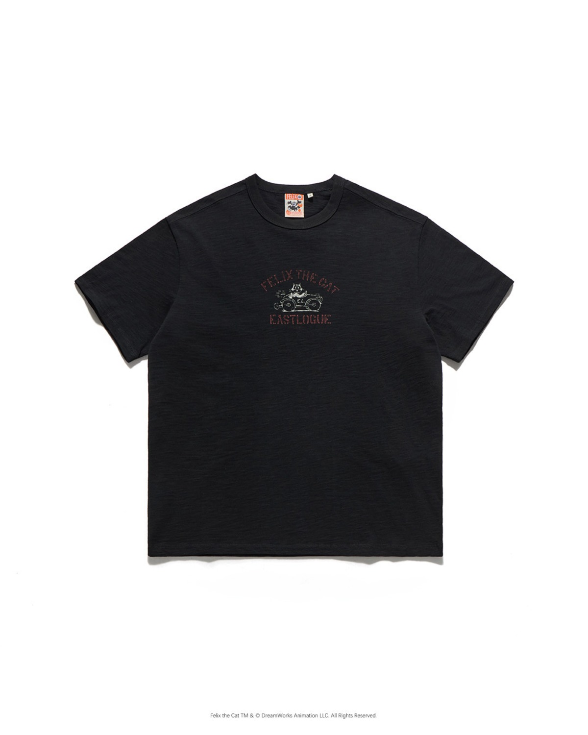 Eastlogue FELIX RODSTER STENCIL T-SHIRTS / BLACK