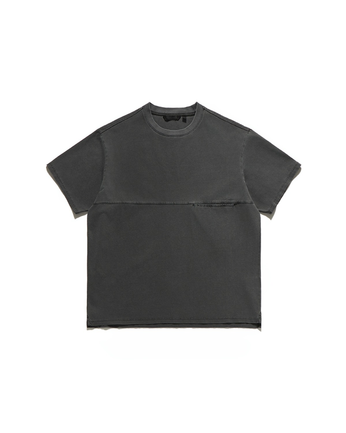 Eastlogue MODIFIED ONE POCKET T-SHIRTS / PIGMENT CHARCOAL