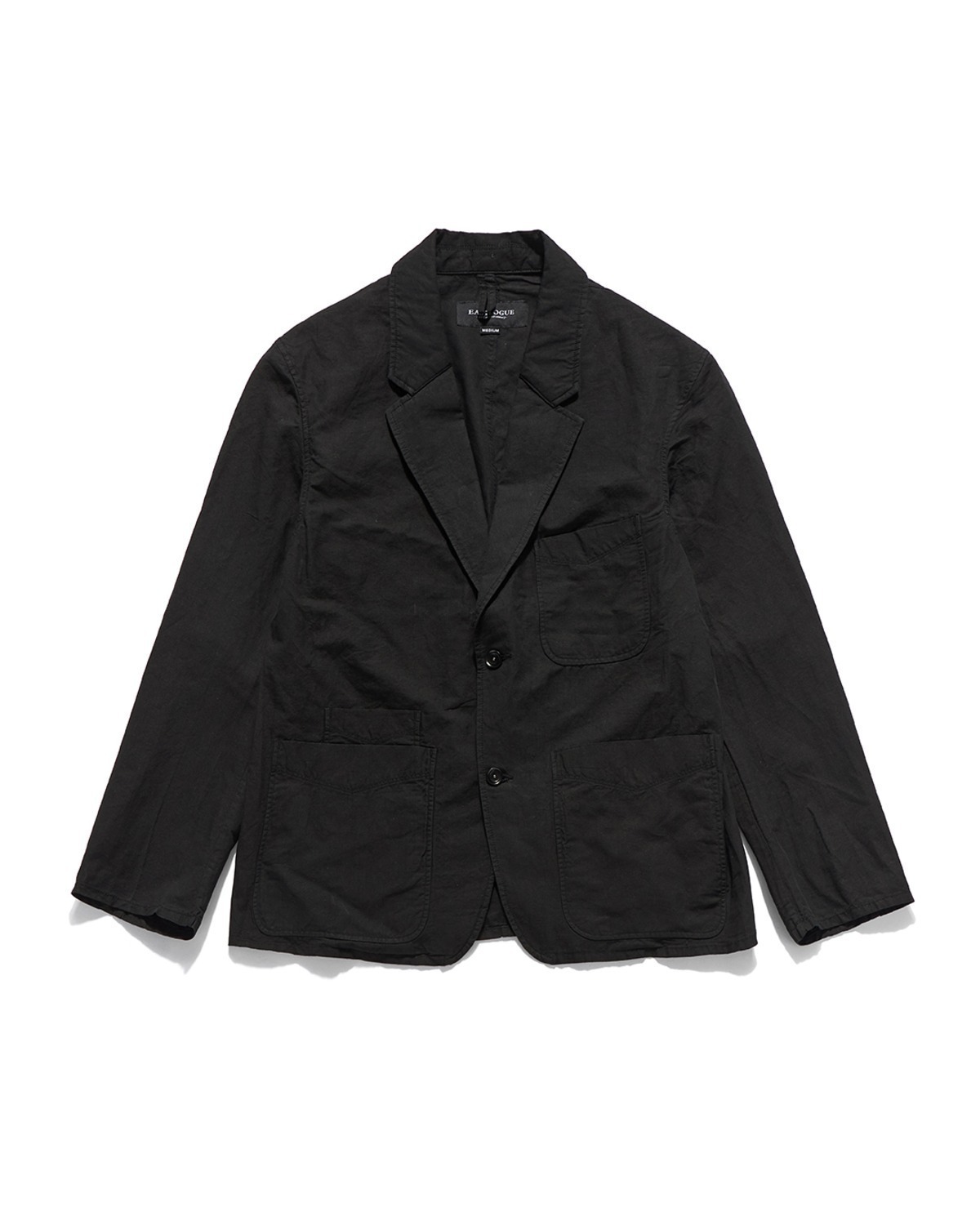 Eastlogue LOUNGER COMFORT JACKET / BLACK LINEN