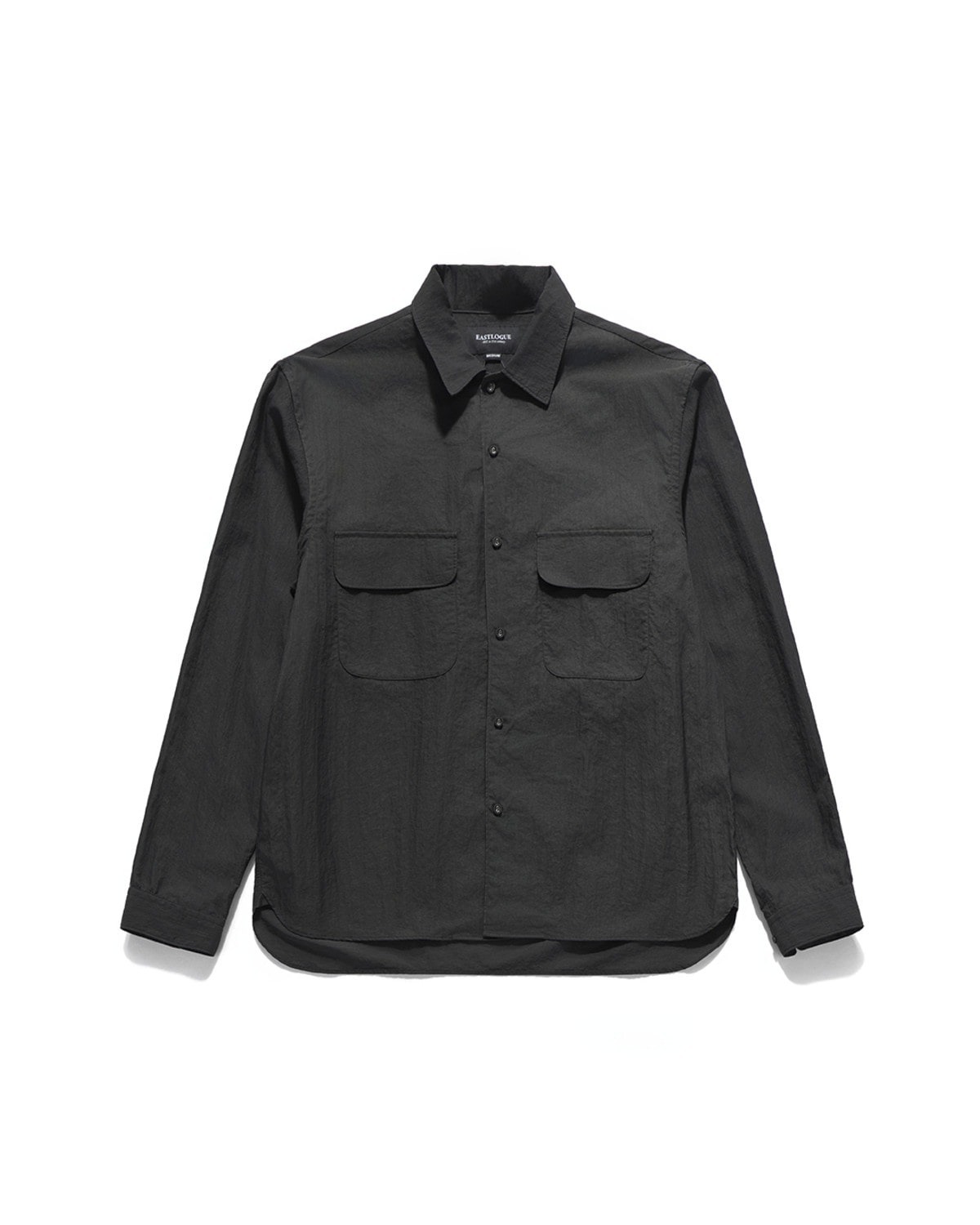 Eastlogue COMFY WIDE SHIRTS / CHARCOAL TWILL