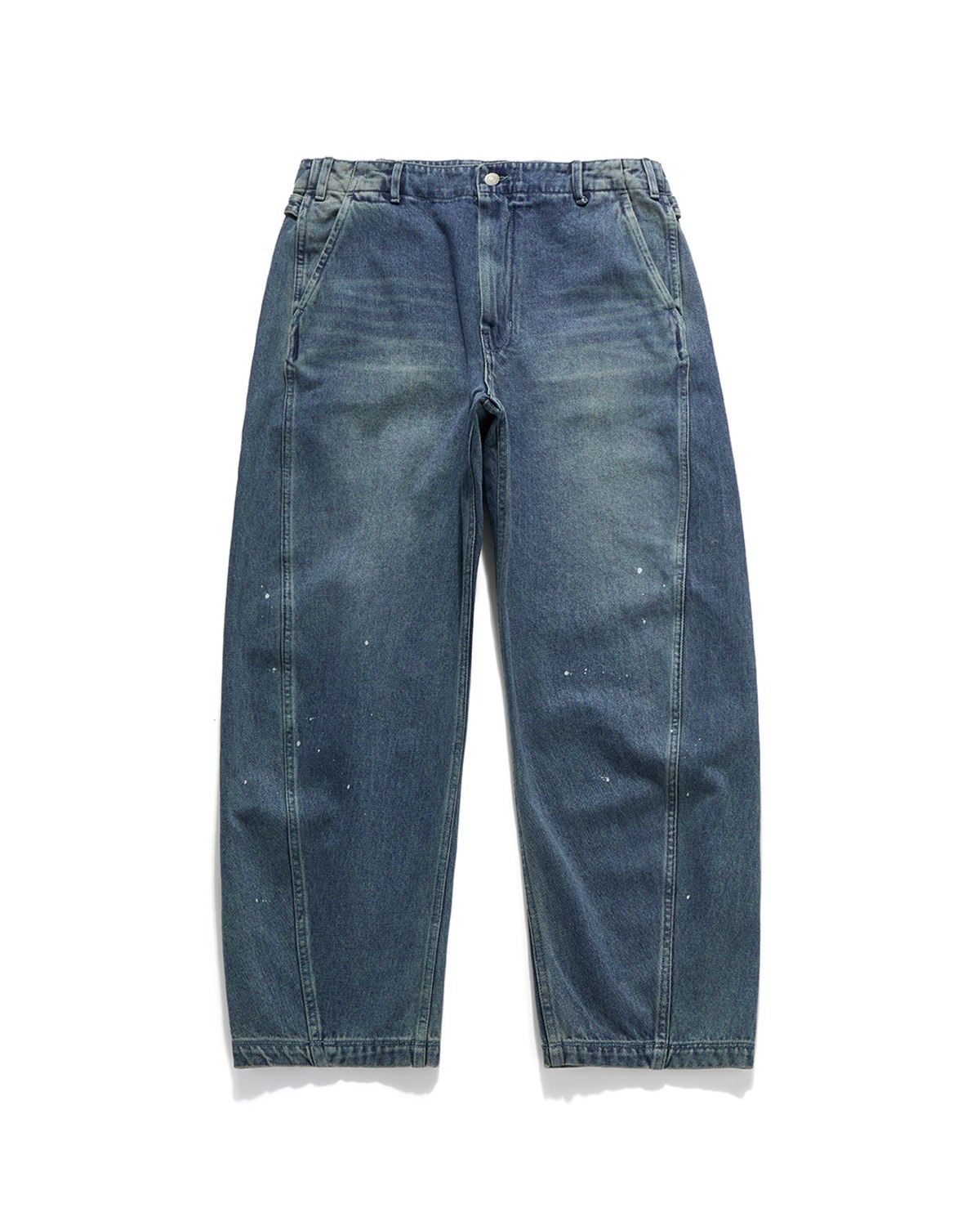 Eastlogue CINCH BACK CURVED PANTS / VINTAGE INDIGO