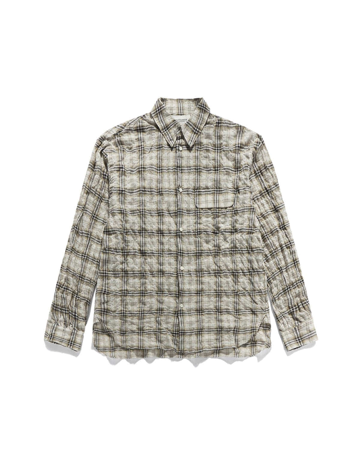 Eastlogue HOLIDAY SHIRTS / BEIGE & BLACK CHECK