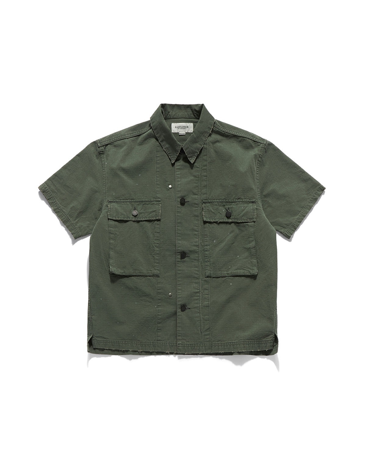 Eastlogue M43 MIL HALF SHIRTS / OLIVE RIPSTOP