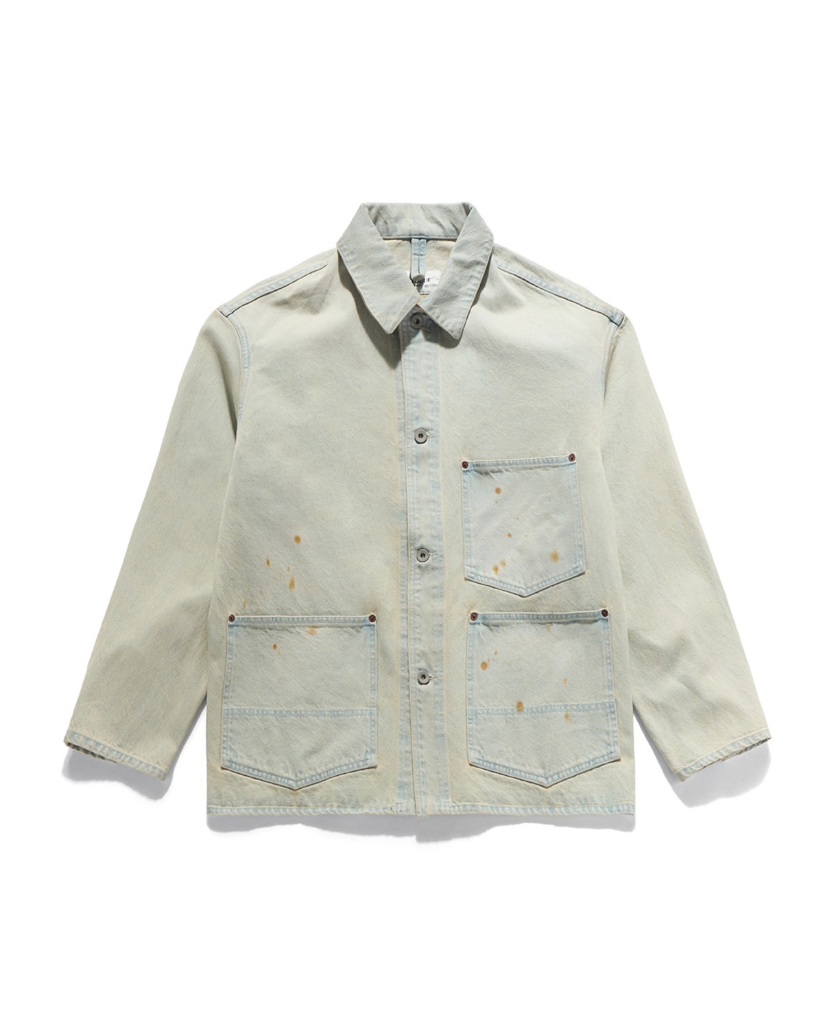 Eastlogue RAILMAN WORK JACKET / BLEACHED INDIGO