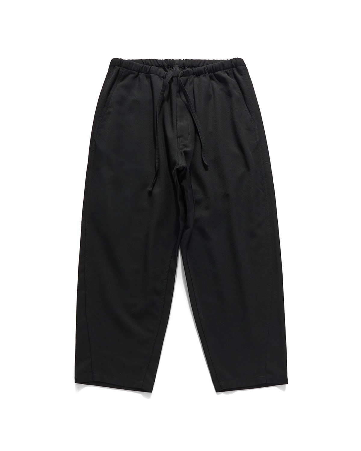 Eastlogue LOUNGER CURVED EASY PANTS / BLACK