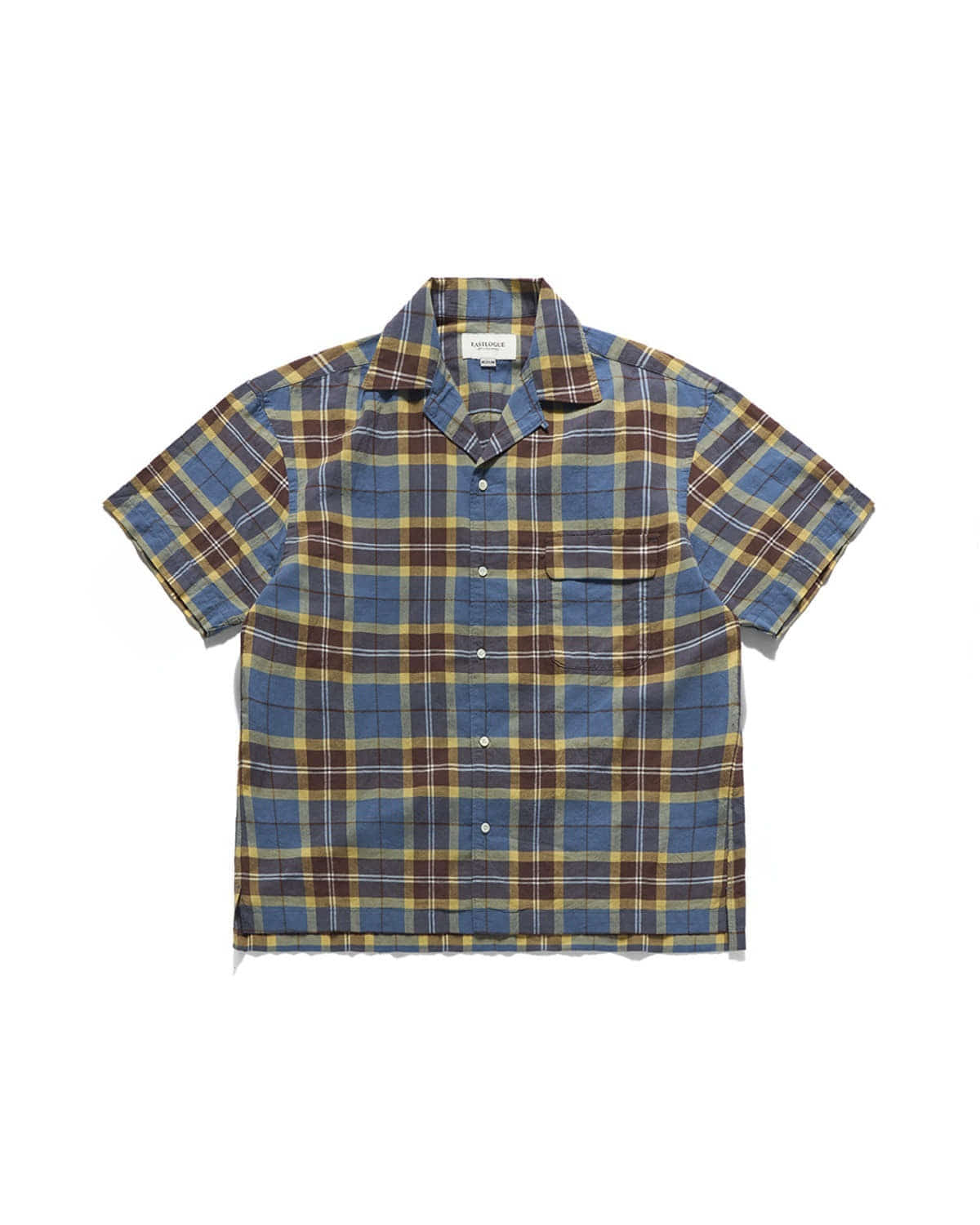 Eastlogue HOLIDAY HALF SHIRTS / MULTI BLUE CHECK