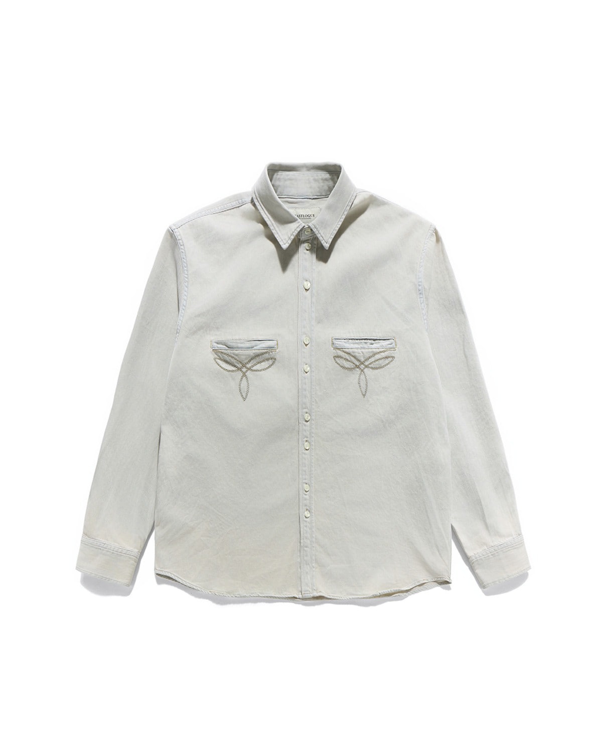 Eastlogue ANTIQUE COUNTRY SHIRTS (OVERSIZED) / LIGHT INDIGO
