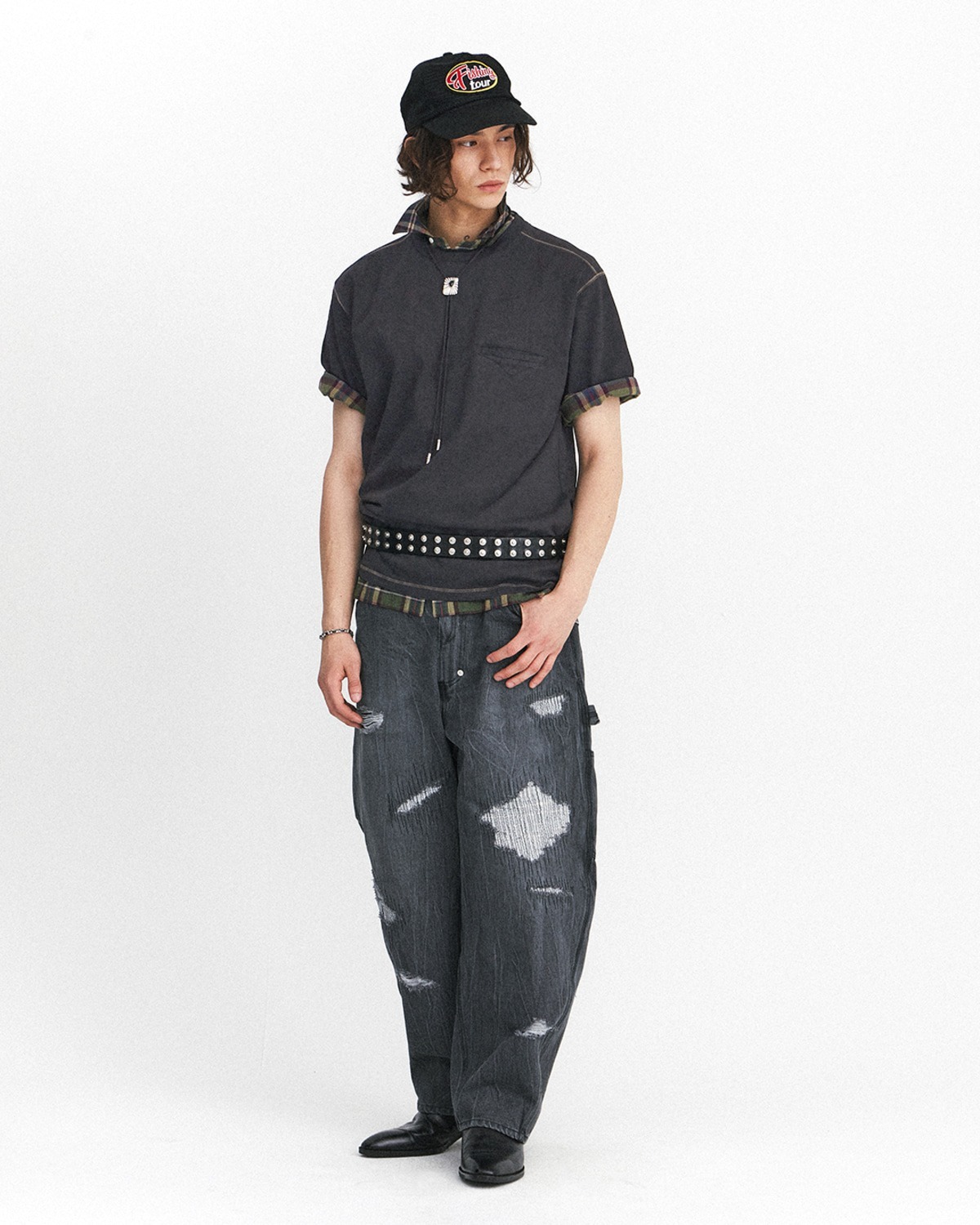 Eastlogue CPO T-SHIRTS / CHARCOAL
