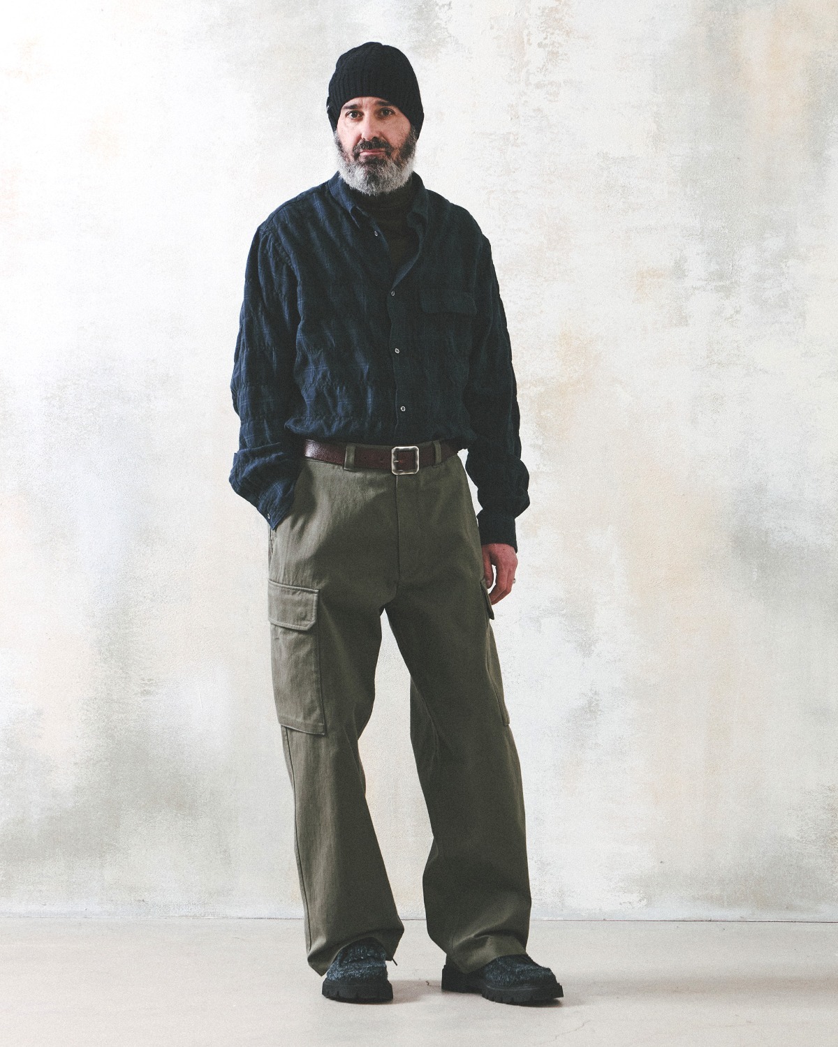 Eastlogue HOLIDAY SHIRTS / D.NAVY & BLUE CHECK