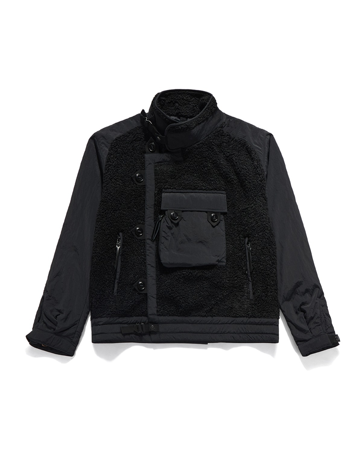 MOTORCYCLE JUMPER / BLACK