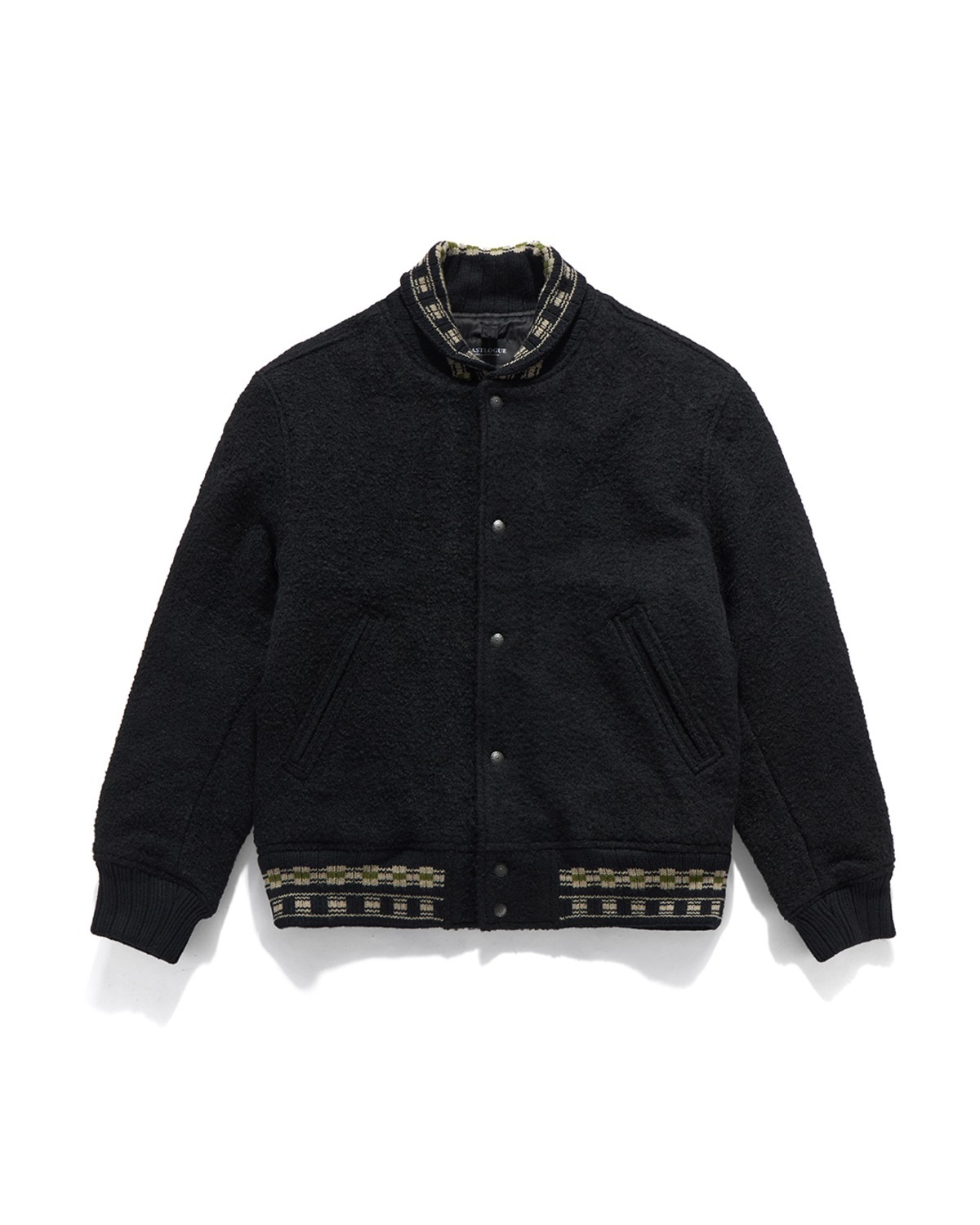 TEDDY BLOUSON JUMPER / ASHED BLACK