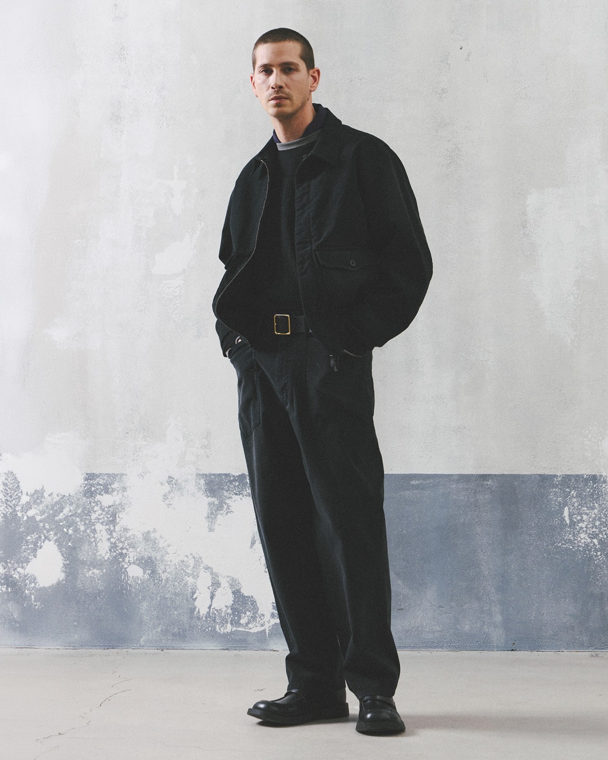 M-35 PANTS / BLACK MOLESKIN