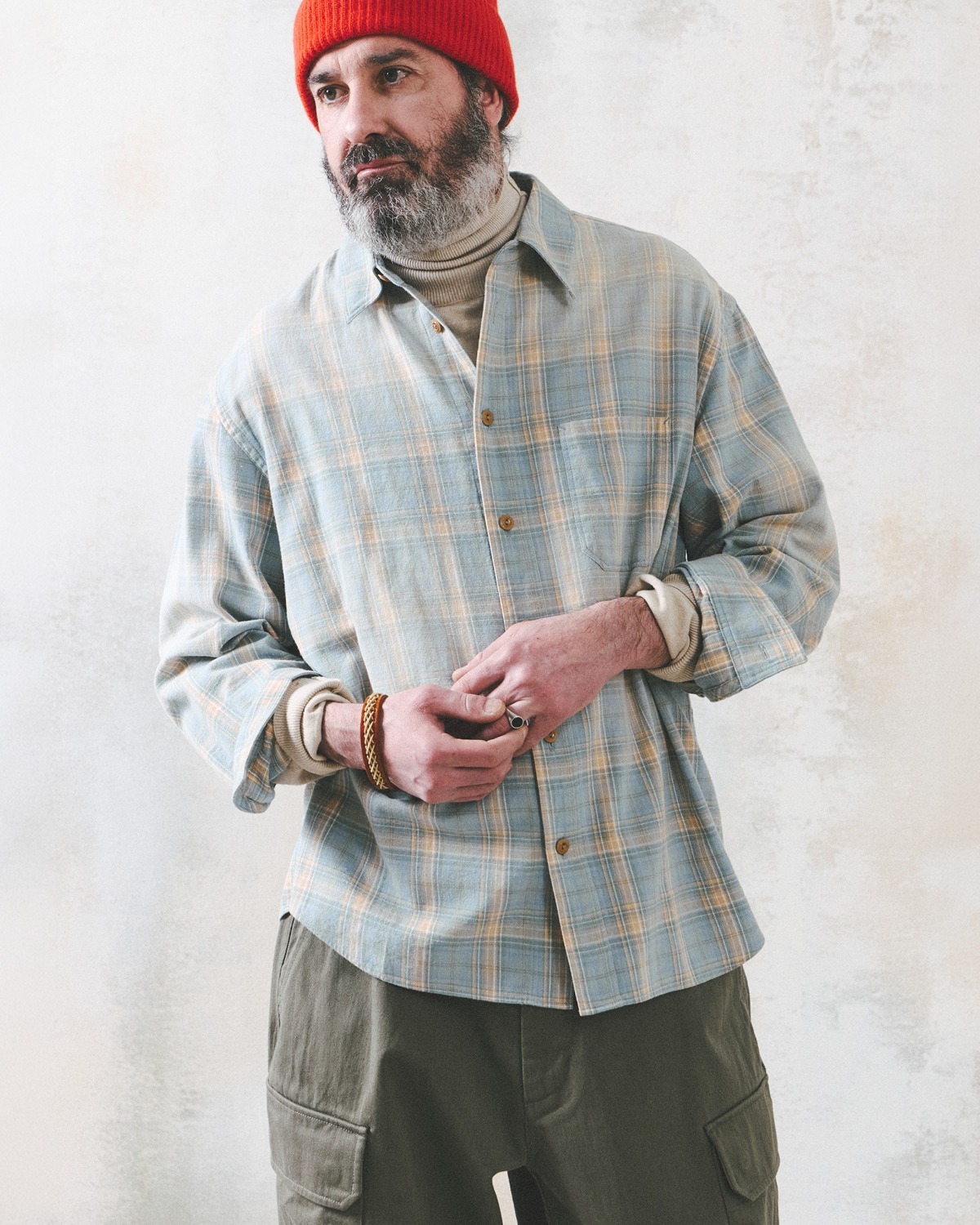 WORKADAY SHIRTS / LIGHT BLUE CHECK