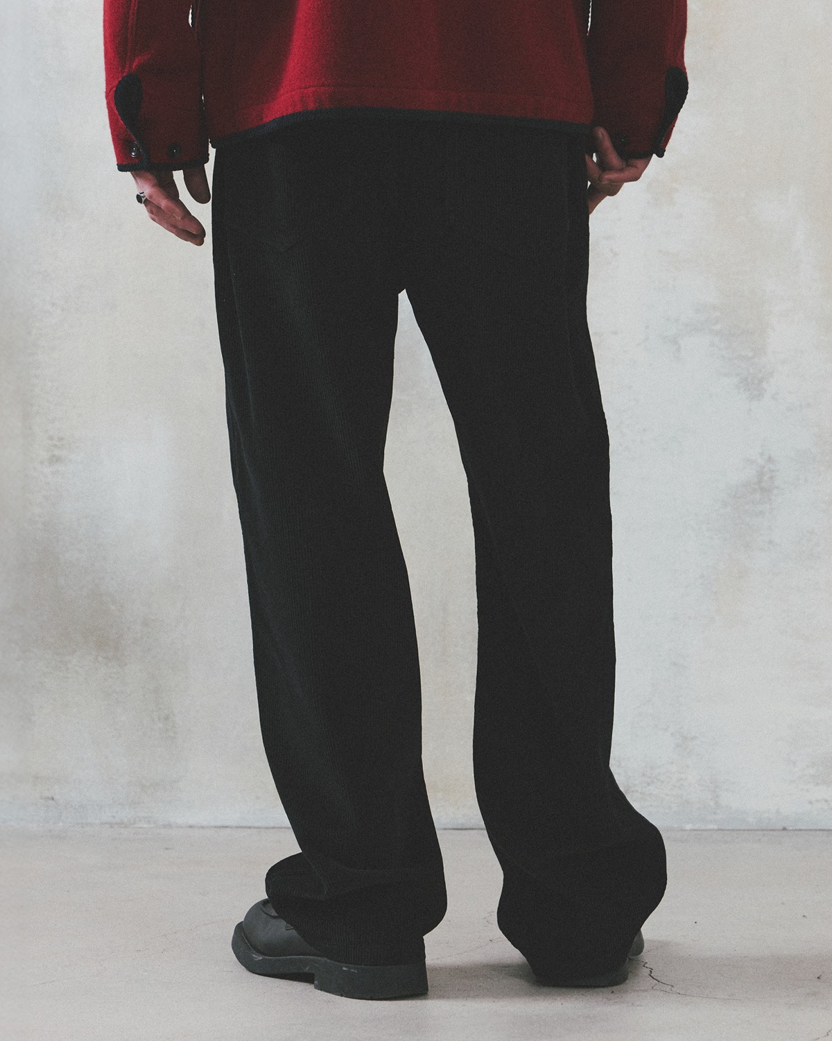 RAILMAN WORK PANTS / BLACK CORDUROY