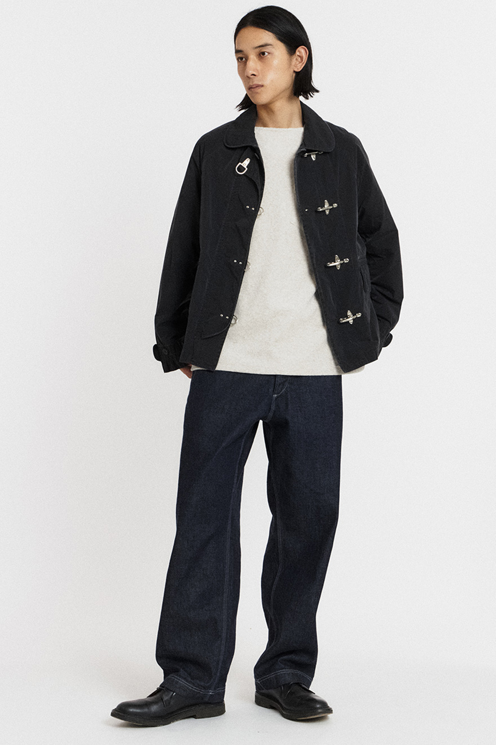 FIREMAN JACKET / PIGMENT BLACK - EASTLOGUE