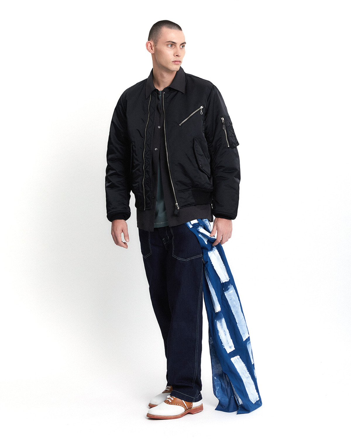 FLIGHT MA-1 JUMPER / BLACK - EASTLOGUE