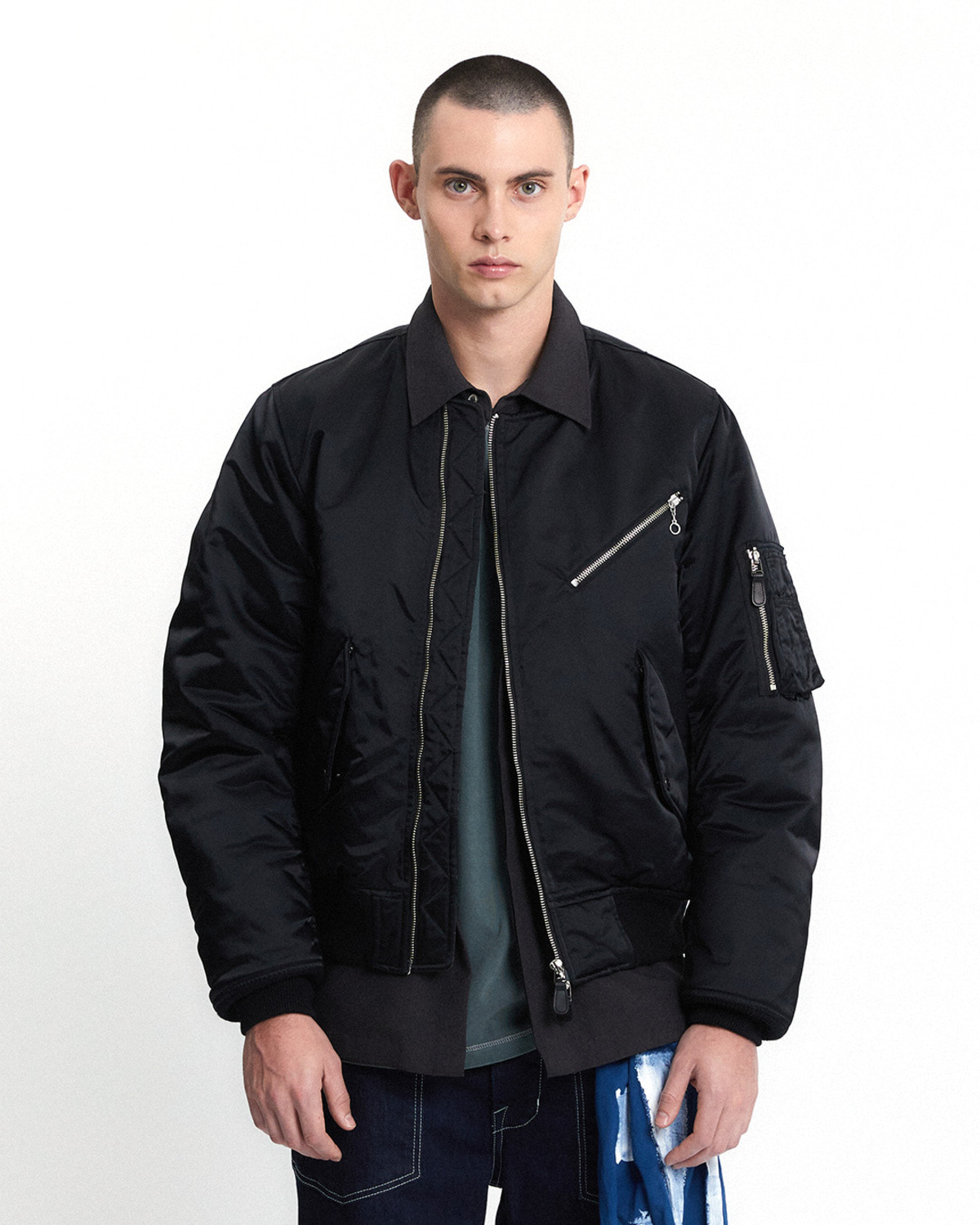 FLIGHT MA-1 JUMPER / BLACK - EASTLOGUE