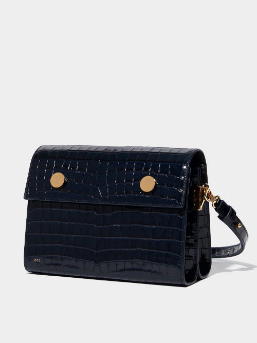DUONAVY CROCO EMBOSSED