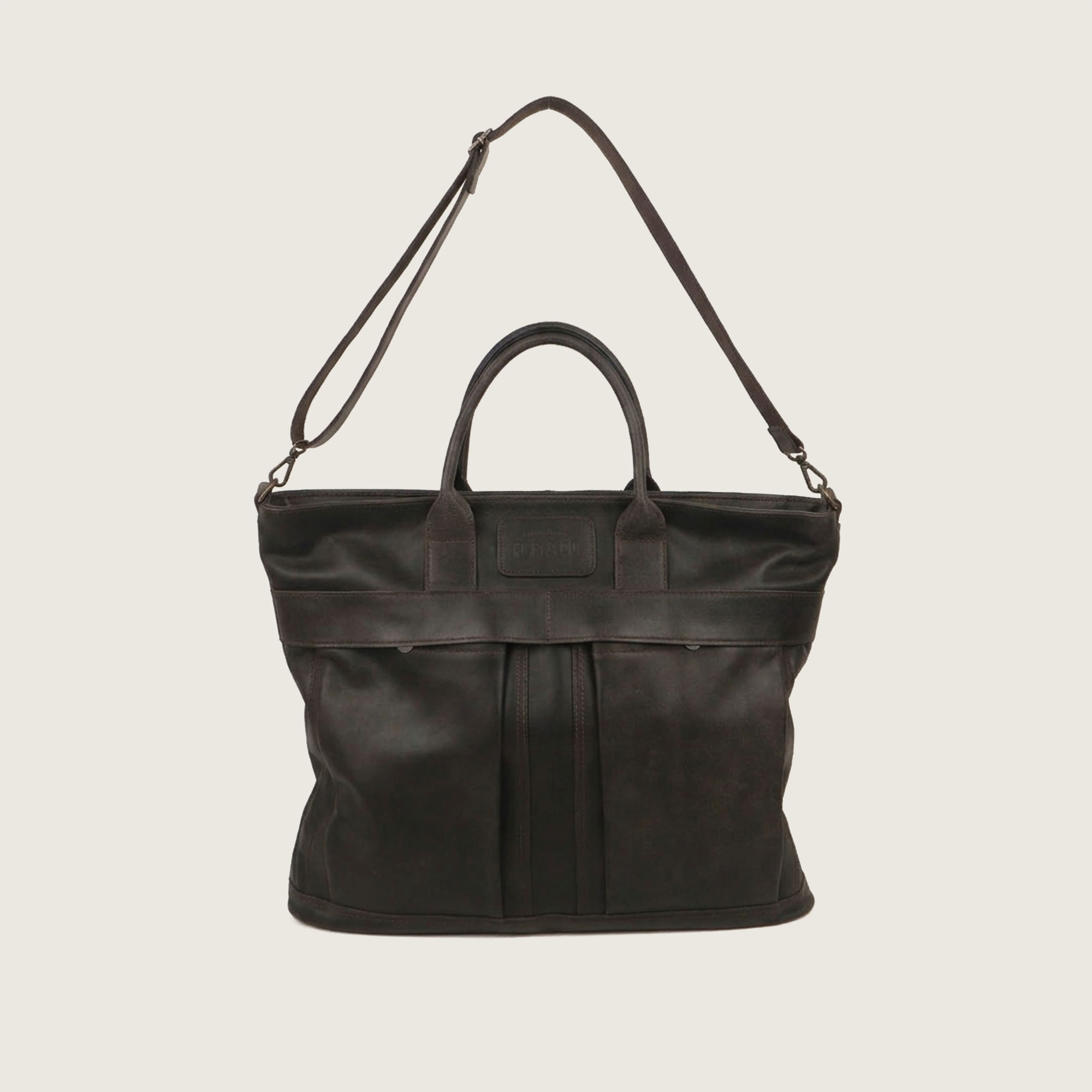 vintage leather helmet bag - object sienna
