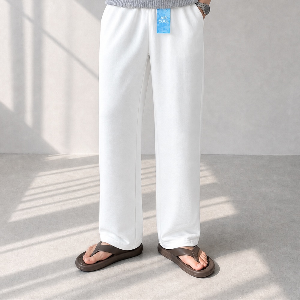 쿠마 린넨냉장고와이드팬츠 1+1