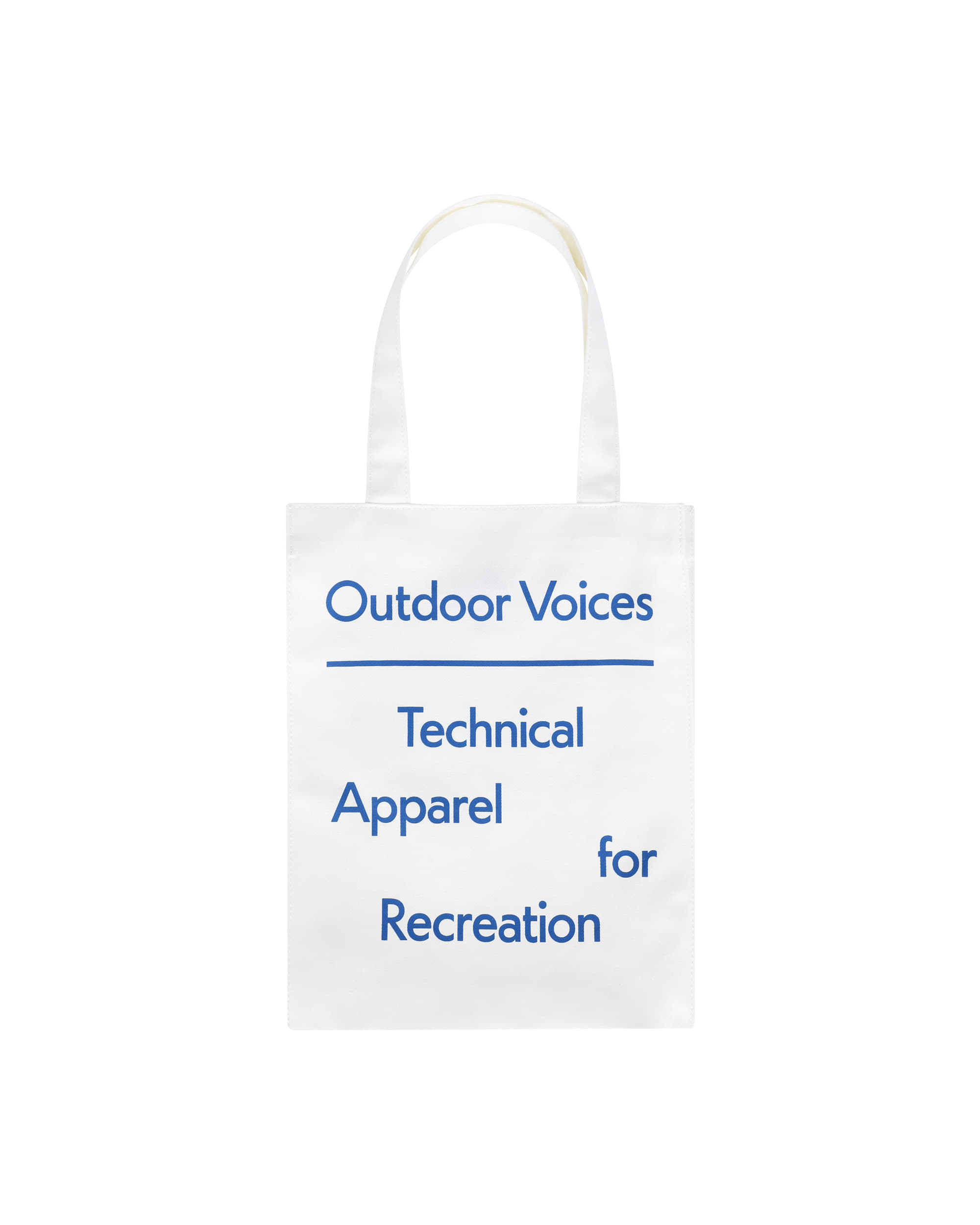 SIGNATURE TOTE BAG (WHITE) - Outdoor Voices