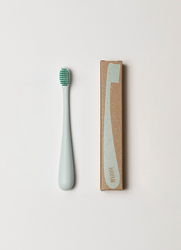 No.001 Pistachio Green Kids Toothbrush