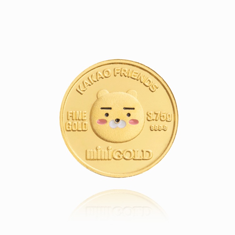 14K ライアン ハート キッズネックレス