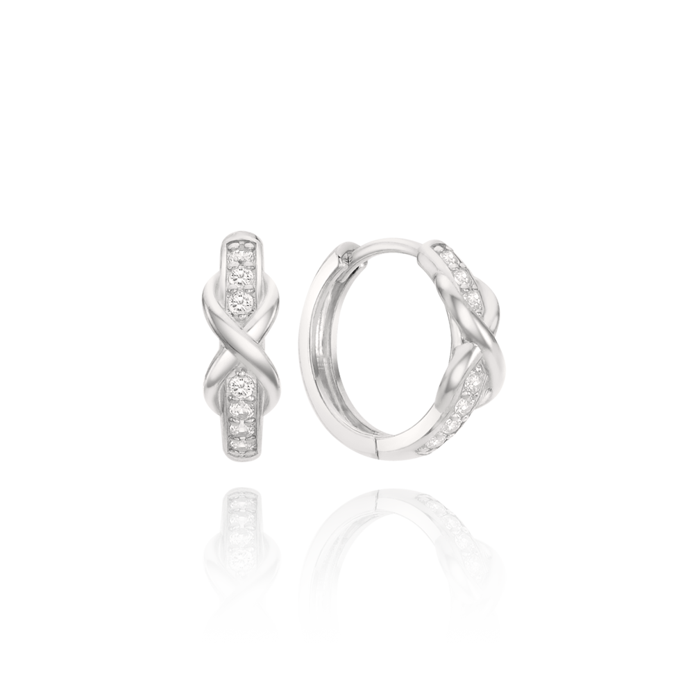 베이직 크로스 링귀걸이 MEM18029 | 미니골드