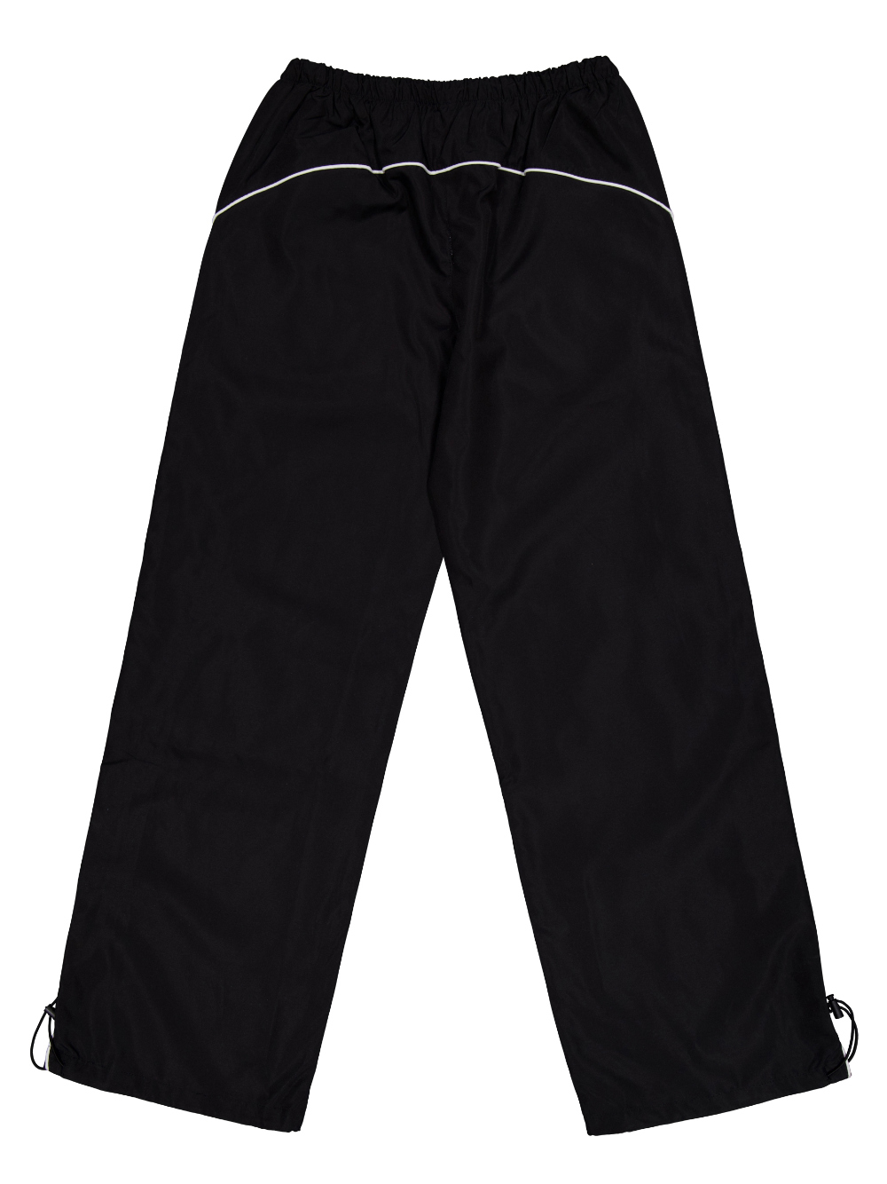 PIPE SIDE LINE TRACK PANTS - 2 COLORS BLACK
