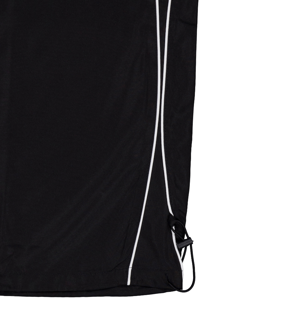 PIPE SIDE LINE TRACK PANTS - 2 COLORS BLACK