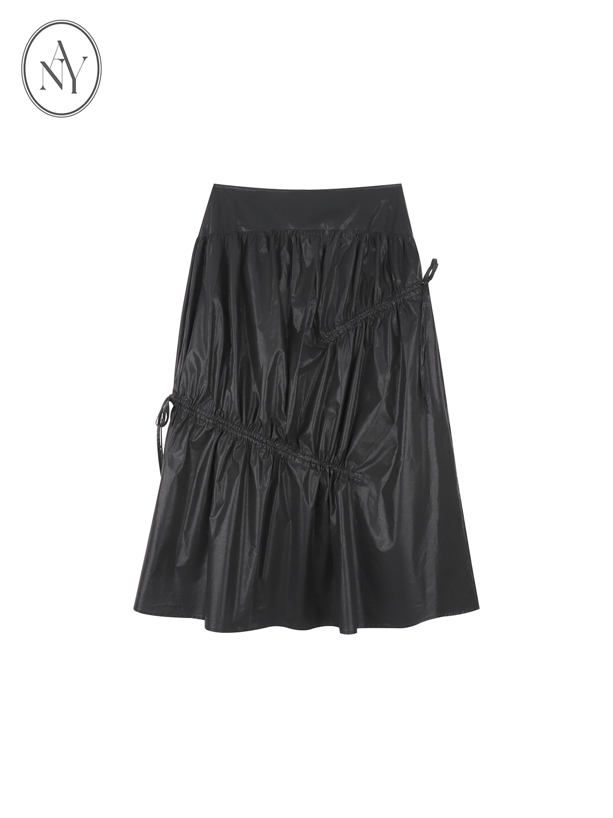 Shirring Maxi Skirt