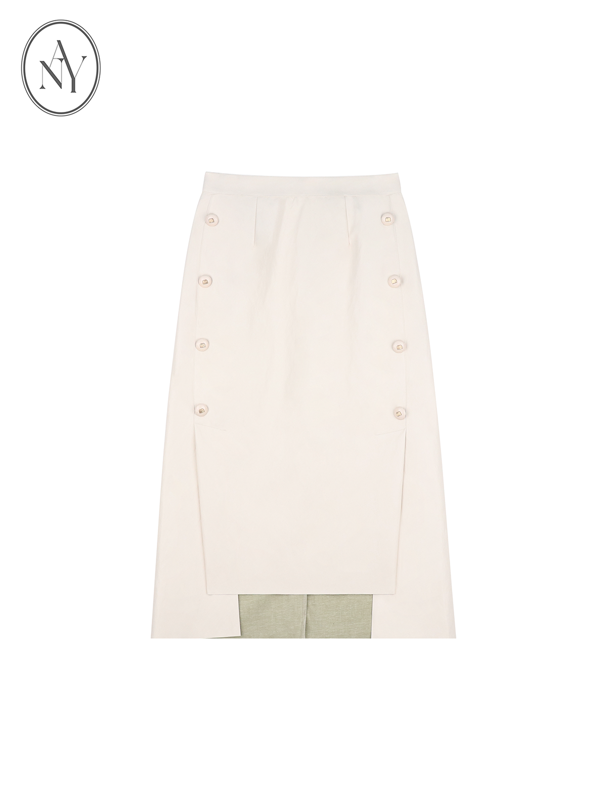 Side Leather Skirt