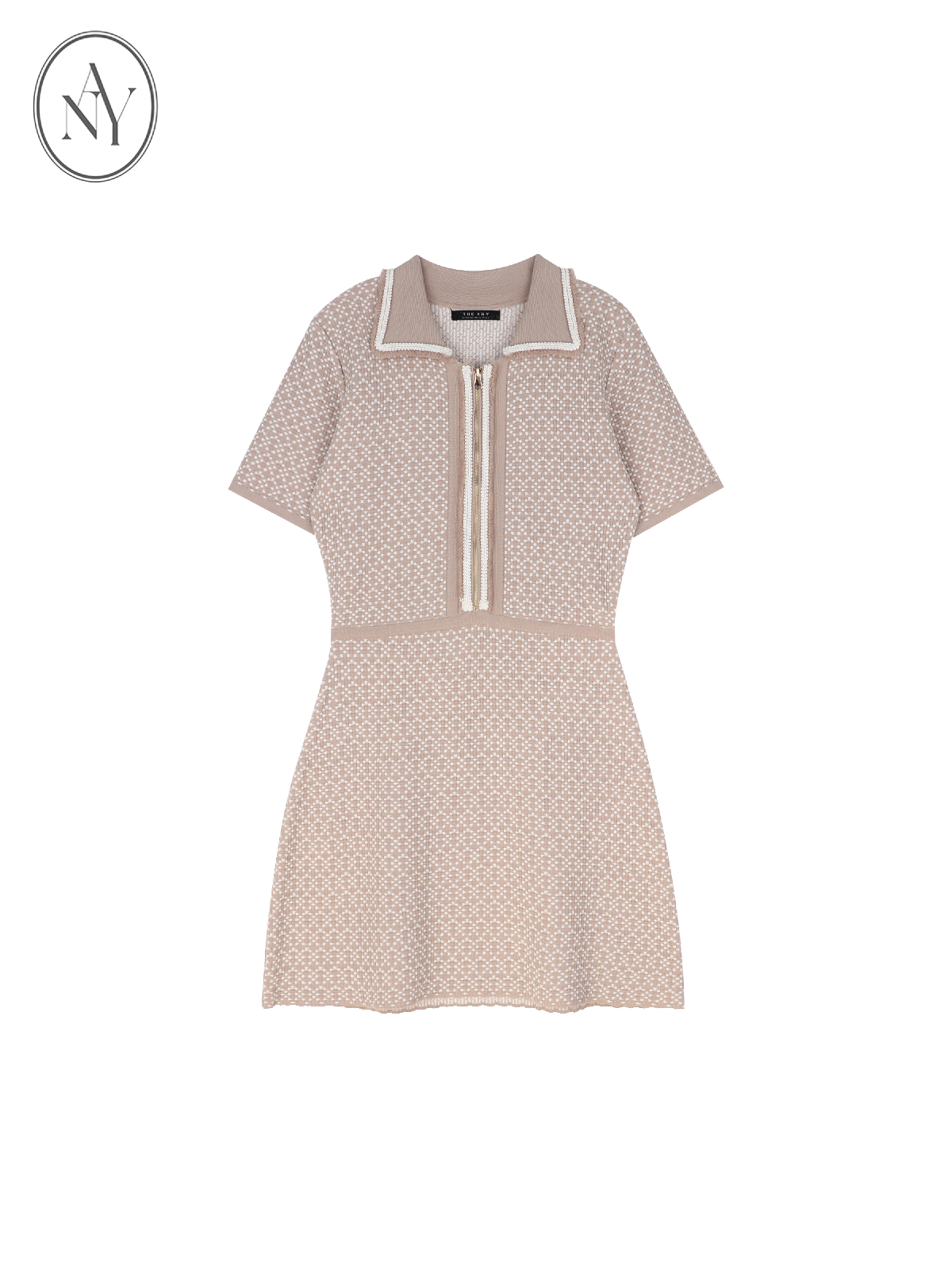 Short Sleeve Knit One-Piece