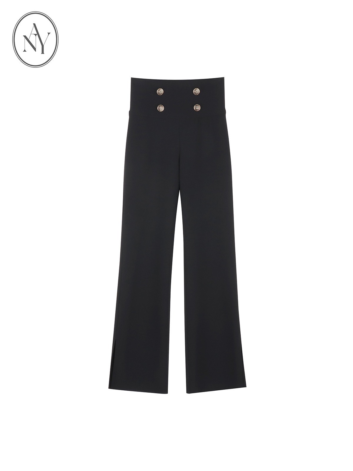Button Slit Pants