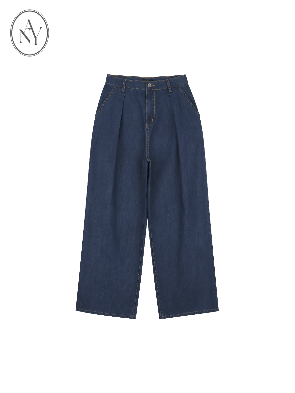 Deep Blue Wide Pants