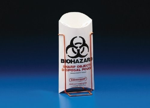 Biohazard Sharp Object Safety Pouch (안전 파우치)