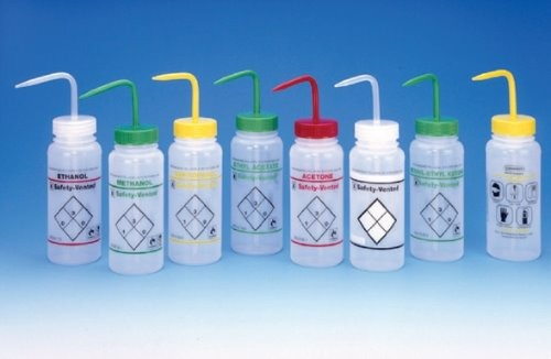 Labeled Wide Mouth Wash Bottles (라벨 광구세척병_외산)
